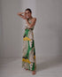 Magdalena Jacquard Maxi Dress / Green